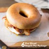Toufayan Plain Pre‑Sliced Bagels – Vegan, Kosher, 2 Packs (12