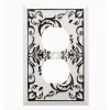 Brainerd W27107-WW Fairhope White Wash Single Duplex Cover Plate