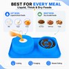 DTDBBFU 2-in-1 Dog Licking Bowl with Rolling Ball & Puzzle