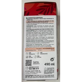 Mirtillo rosso concentrato Santiveri, 490 ml