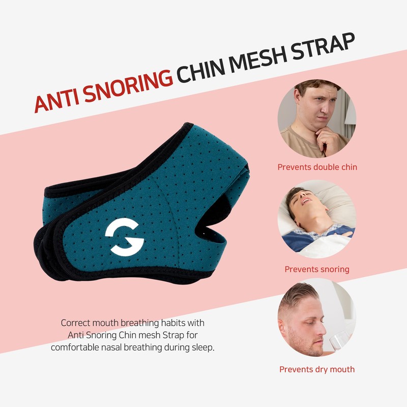 OLG Snore Stopper Chin Strap for Men CPAP Compatible Jaw