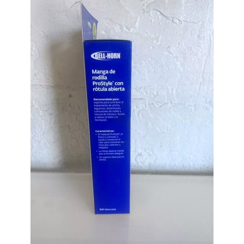 Bell-Horn ProStyle Knee Sleeve Open Patella, Black Size Large