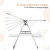 Giantex Clothes Drying Rack, Stainless Steel Foldable Laundry Drying Rack