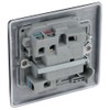 BG Electrical Fused Light Switch, Matt Black