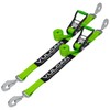 VULCAN Car Tie Down with Twisted Snap Hooks - 2