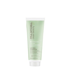 Paul Mitchell Clean Beauty Anti-Frizz Conditioner, Fórmula Ultra Rica, Mejora la Elasticidad, Para Cabello Texturizado y con Frizz, 250 ml
