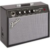 Fender Mini 65 Twin-Amp Electric Guitar Amplifier, Black, with 2-Year