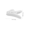 Gadpiparty 100pcs Rotatable Earphone Cable Clips Loss Headphone Cord Holders