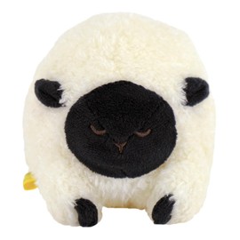 Sanlemon Pam Pam Pam Plush S Sheep WH 3.1 x 4.7 x 3.5 inches (8 x 12 x 9 cm), Cute with Animal Colon, White, Palm Size, Sewing Photography, P-9992