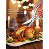 Ultra-Durable Poultry Shears: Effortless Disassembly, Anti-Rust Heavy-Duty Kitchen Scissors with
