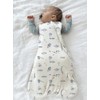 GUNAMUNA Unisex Baby Swaddle Sleep Sack, Easy Diaper Changes, 0.5