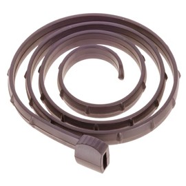 Collare antiparassiti per cani, collare antipulci, 70 cm, marrone, senza insetticidi, regolabile, dura fino a 3 mesi