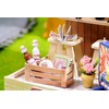 CUTEROOM DIY Doll House Miniature Furniture Wooden House Kit with
