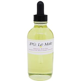 TCEShop JPG: Le Male - Type For Men Scented Body Oil Fragrance [Glass Dropper Top - Yellow - 4 oz.] - ID#35271