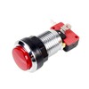 EG STARTS 10 Pcs/Lots Chrome Plating 30mm LED Illuminated Push