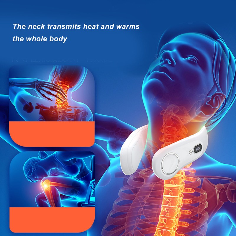 Portable Neck Warmer USB Charging ABS Rechargeable Electric Neck Heater