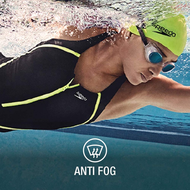 Speedo Hydrospex Classic Swim Goggle, Smoke Ice, One Size, USXHYDROSPEXCLASSICA