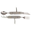 HTS 231A0 6-in-1 Stainless Steel Camping Utensil Multi-Tool (Single)