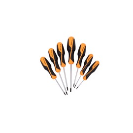 Beta 1267TX/D7 - Stiftschlüsselsatz, 7 teilig, mit griff, für Torx®-Schrauben (Art. 1267TX)