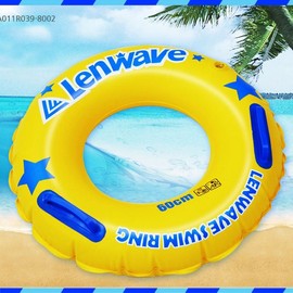 Runwave 120cm Round Inflatable Tube with Neck Pillow Runwave Tube 120cm 2ea
