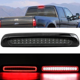autboom LED Thrid Brake Light Tail Cargo Light High Mount Stop Lamp Compatible with 1999-2016 Ford F250 F350 F450 F550 Super Duty, 1995-2003 Ranger 3rd Brake Light Accessories