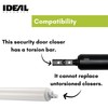 Ideal Security Model 8160 Heavy-Duty Pneumatic Storm Door Closer with
