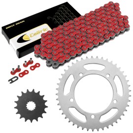 Suzuki Red Drive Chain And Sprocket Kit for Suzuki GSX-R750 2006-2018