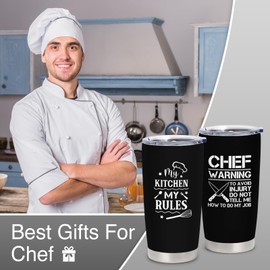 Christmas Chef Gifts for Men, Gifts for Chefs Men, Cooking Gifts for Men, Gifts for Chefs, Best Gifts for Cooking Lovers, Gifts for Cooks Who Have Everything, Chef Gift Ideas Tumbler 20oz