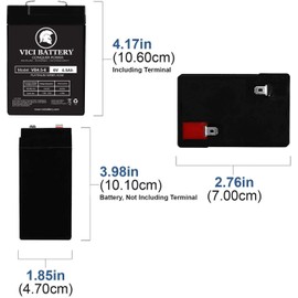 VICI Battery VB4.5-6 Compatible with SigmasTek SP6-4.5
