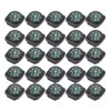 25PCS Button Compass Survival, Watch Band Compass, Mini Compass, Watch