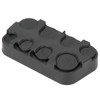 Coin Organiser Plastic Coin Holder Rectangle Euro Coin Dispenser Storage