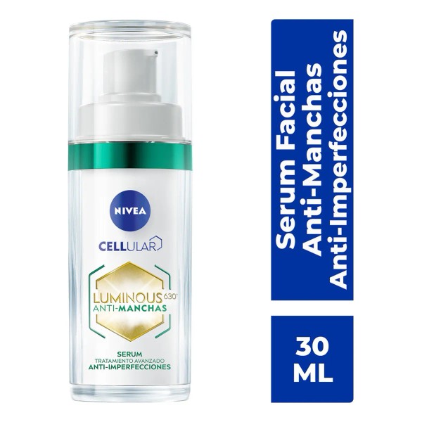 Nivea Luminous 630 Srum Facial Anti-Manchas e Imperfecciones, 30 ml