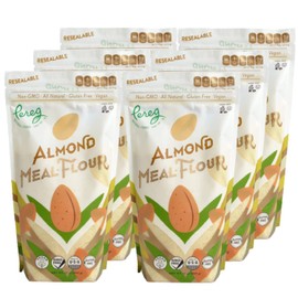 Pereg Blanched Almond Flour (12 Oz x 6 Pack) - Gluten Free, Keto Friendly, Finely Sifted - Wheat Free Flour, Multi-Purpose Flour & All Purpose Flour Alternative