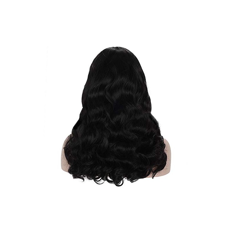 Morvally 50 - Peluca de cabello sintético ondulado natural para