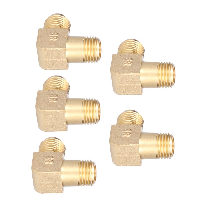 5Pcs Air Compressors Elbow Portable Mute Fitting Frequency Conversion Pneumatic