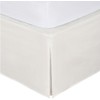 Fancy Collection Easy Care Bed Skirt Pleated Microfiber 14 inch