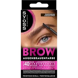 Syoss Eyebrow Kit 4-1 Dark Brown, 17 ml, Pack of 1 (1 x 17 ml)
