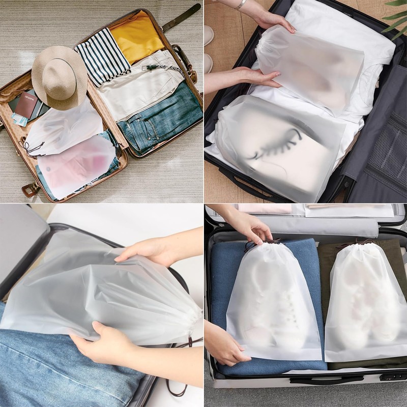 Shoe Bag with Drawstring Travel Shoe Bags Shoe Bag PE,