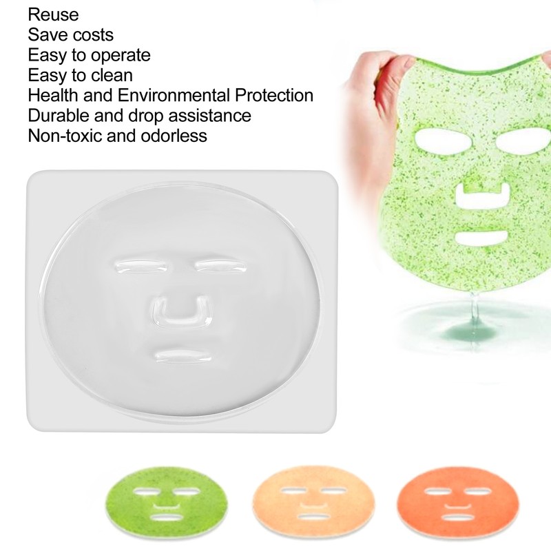 10pcs Mask Making Mold Reusable Facial Mask Maker Plate Thicken