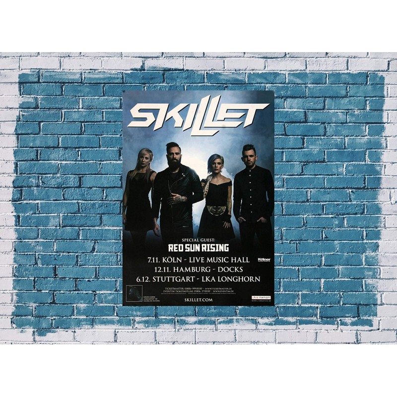 Skillet - Monster, Tour 2016 » Concert Poster | Live