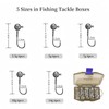 DAYUYUE 4pcs/30pcs Fishing Jig Heads Kit 3.5g/5g/7g/10g/14g with Tackle Box