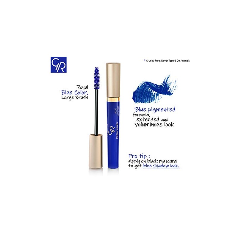 Golden Rose Perfect Lashes, Blue Mascara