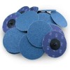 24h- Shipping 25pcs Quick Change 3'' Round Sanding Discs 24Grit