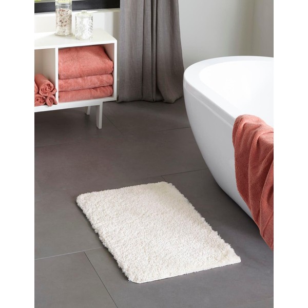 Unique Loom Bano Luxe Bath Mat Collection Area Rug -