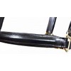 Aces Equine LEATHER HORSE HEADCOLLAR HALTER FULLY RAISED AND PADDED