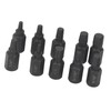 10Pcs Broken Screw Extractor Set 1/4 7/32 3/16 5/32 1/8