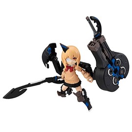 Desktop Army Heavy Weapon High School Girl Second Squad Visit, Approx. 3.5 inches (90 mm), PVC Pre-painted Action Figure