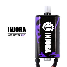 INJORA RC 050 Pro 50T Motor High Moment with Metal Bracket for 1:24 RC Crawler Axial SCX24 AX24 Gladiator Bronco C10 JLU Deadbolt Upgrade