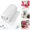 XAVSWRDE Christmas Snow Blanket, 15.7Inchx 4.92Ft White Artificial Snow Blankets