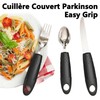 Xiciki Parkinson Easy Grip Spoon Set, 4 Pieces, Cutlery, Cutlery